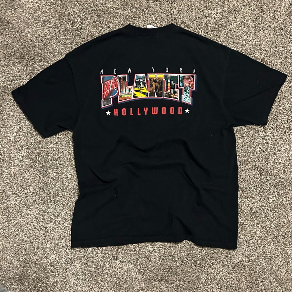 Planet Hollywood Black T-Shirt